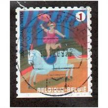 BEL 2009 (59c)(S/A) 'CIRCUS - EQUESTRIAN ARTISITE' FINE USED (EBID10562)