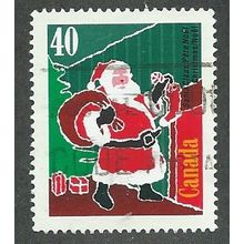 CAN 1991 40c 'CHRISTMAS ' FINE USED (EBID38-880)