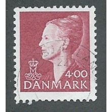 DEN 1997 4.00KR 'QUEEN MARGRETHE II' FINE USED (EBID43-056)