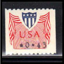 CVP31 43c Shield Very Fine MNH Dry Gum PA4540