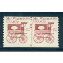 1903 9.3c Mail Wagon Fine MNH Dry Gum CNP Left 2 W0138