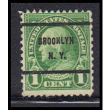 Used 632 1c Benjamin Franklin Average Plus PreCnx KA8763