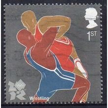 GB 2011 Olympics & Paralympics London (5th Issue) - Wrestling 1st Used
