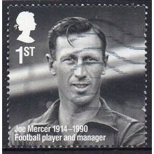 GB 2014 Remarkable Lives - Joe Mercer, Football Player & Manager 1st Used
