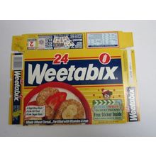 Weetabix 1994 Cereal Box Wheres Wally (green) Box only