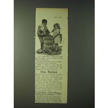 1900 Dana & Co. Peerless Iceland Freezer Ad - One Motion