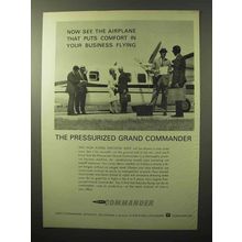 1964 Aero Commander Grand Commander Plane Ad - Comfort