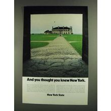1972 New York State Tourism Ad - You Thought You Knew