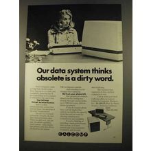 1975 Calcomp Vertual Terminal System Ad - Dirty Word