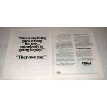 1978 The St. Paul Insurance Ad - Anything Goes Wrong