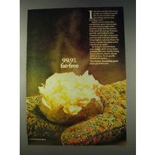1978 The Potato Board Ad - 99.9% Fat-Free
