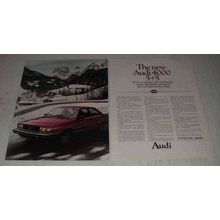 1981 Audi 4000 5+5 Car Ad