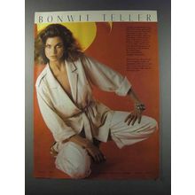 1981 Bonwit Teller Ad - Anne Klein Safari Jacket