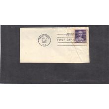FDC Corner of Envelope 117 3c Goethals CV40905