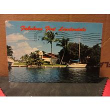 FORT LAUDERDALE, FLORIDA, USA used postcard 1978 pm