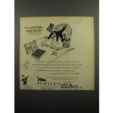 1951 DeMet's Turtles Ad - You've never tasted candy like this!