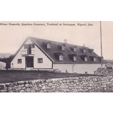Soulanges Rigaud Quebec Canadian Military Hussards Quartier Generaux Postcard