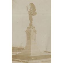 Brighton & Hove King Edward Memorial 1912 Real Photo Postcard