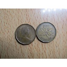 1992 Queen Elizabeth 1 Cent Canada Coin