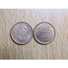2005 Queen Elizabeth 1 Cent Canada Coin
