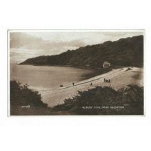 Elbury Cove, Near Paignton, Devon RP Postcard.