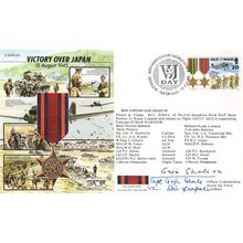 Gaje Ghale Nepalese Gurkha Victoria Cross WW2 Japan Victory Hand Signed FDC