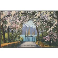 Au Bord du Léman, c.1910s - Société Graphique CPA