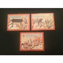 ICOLLECTZONE US Micronesia 146-148 VF NH