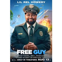 Free Guy (2021)_9 Movie Film Poster Canvas iconic design