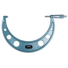 Mitutoyo 103-184 - Outside Micrometer. 7 - 8", .001", Baked Enamel, Ratchet Stop