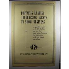 1956 United Kingdom Advertising Company Ltd. Ad