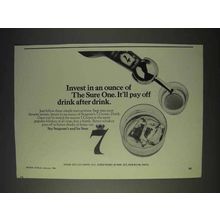 1966 Seagram's 7 Crown Whiskey Ad - Invest In