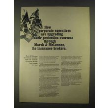 1967 Marsh & McLennan Insurance Ad - Upgrading