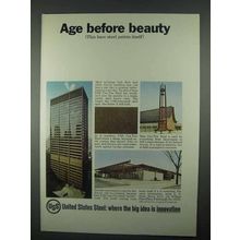 1967 United States Steel Ad - Age Before Beauty