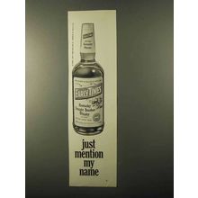 1971 Early Times Bourbon Ad - Just Mention My Name