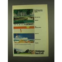 1974 Alabama Tourism Ad - Brings Family Together