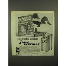 1974 Aladdin Jon-E Warmer Ad - Hunting Companion