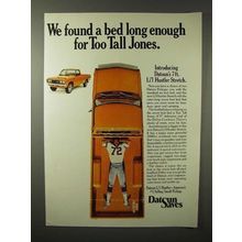 1975 Datsun Li'l Hustler Truck Ad - Too Tall Jones