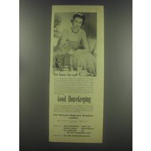 1954 Good Housekeeping Magazine Ad - You know her well