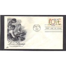 FDC Art Craft 1951 20c Love (Cachet-U/A) CV00184