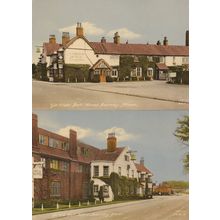 Ye Old Bell Hotel Barnby Moor Nottingham 2x 1960s Postcard s