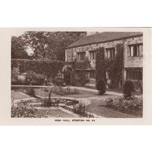 High Hall Steeton Yorkshire Old Postcard