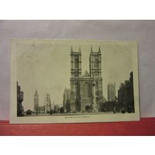 WESTMINSTER ABBEY. HAMPSHIRE COUNTY COUNCIL SCHOOL ATTENDANCE card/