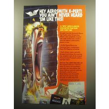 1994 Aerosmith Music Albums Advertisement - Hey Aerosmith X-pert!