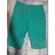 womens millers size 20 3/4 pants turquoise with silver embellishments