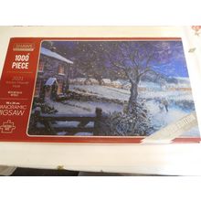 Panoramic jigsaw puzzle 1000 pieces LIMITED EDITION WINTER MOONLIT WALK new