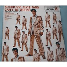 Elvis Presley - 50,000,000 Elvis fans can't be wrong GERMAN LP record LPM2075