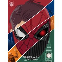 Spider-Man Far From Home 13 Poster Canvas Movie Film Print A0 A1 A2 A3 A4 A5 A6