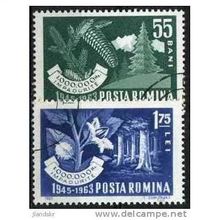 1963 Michel 2212/2213 - #2 cancelled