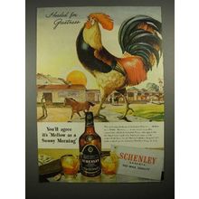 1946 Schenley Reserve Whiskey Ad - Headed for Greatness